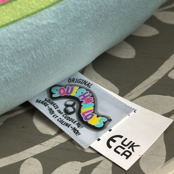 Squishmallow Grocery Clerk Esmeralda the Unicorn 8” UltraSoft Stuffed Plush NWT - Picture 7 of 10